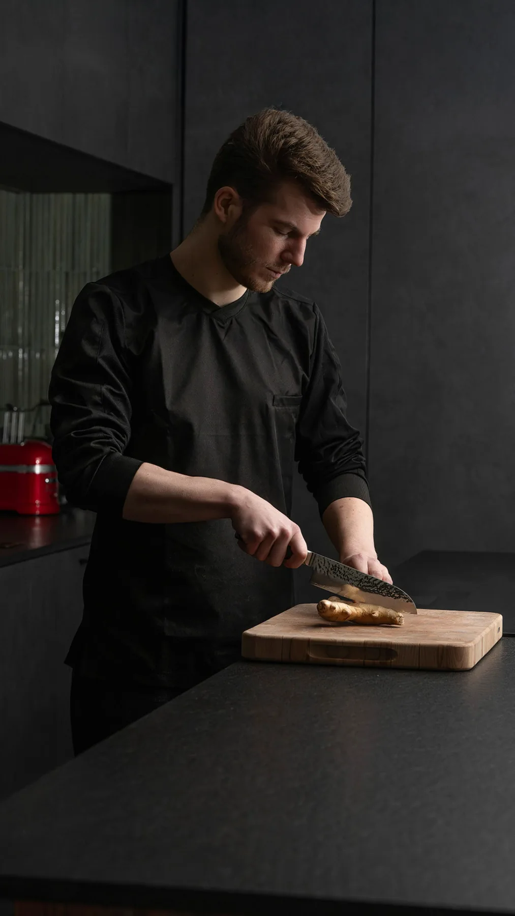 Elroy Krijnen at the pass